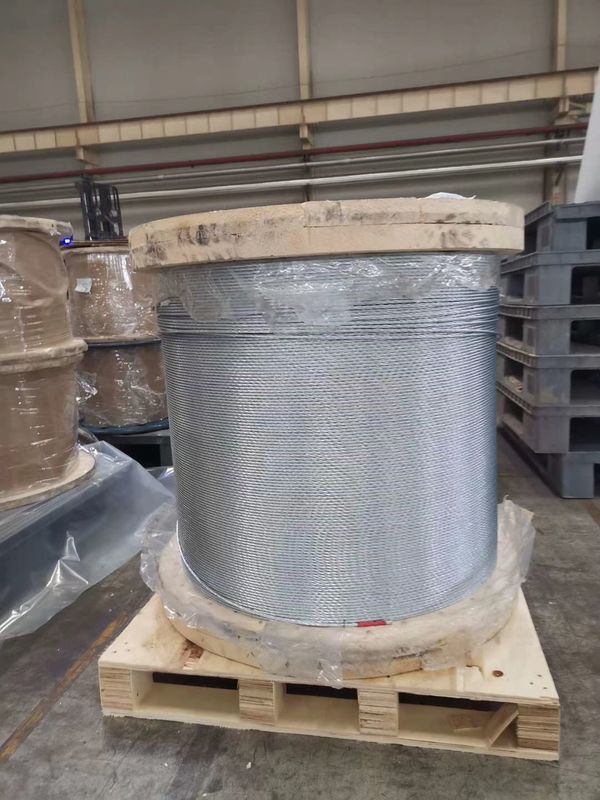 Steel 1x7 Galvanized Wire Rope For High Pressure Rubber Hose