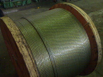 High Carbon Greased Zinc Coated Steel Wire Strand For ACSR Conductor